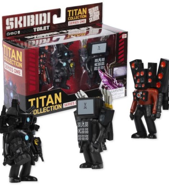 Набір колекційних фігурок Titan 3-Pack, арт. 13003