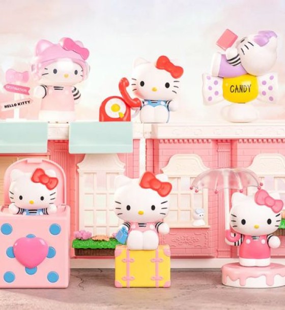 Механічна іграшка-сюрприз "POP TOP HELLO KITTY – МИЛИЙ СИГНАЛ" (мікс видів)