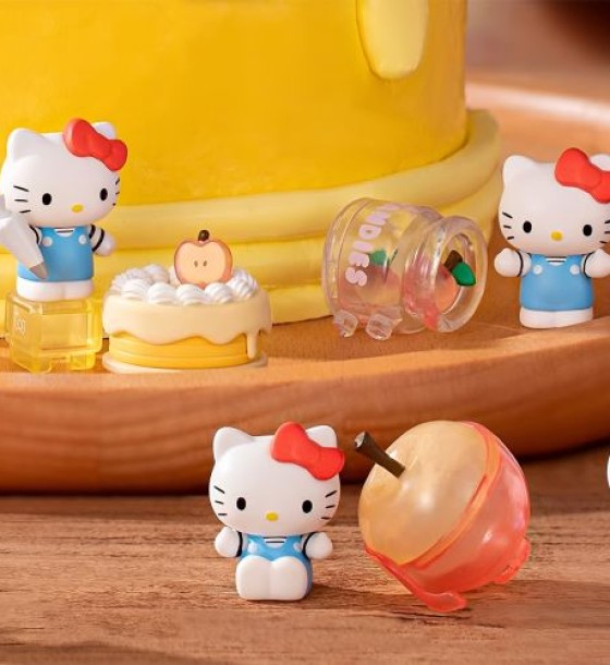 Фігурка-сюрприз "POP. TOP HELLO KITTY" ЯБЛУЧНИЙ ВОРКШОП (мікс видів)