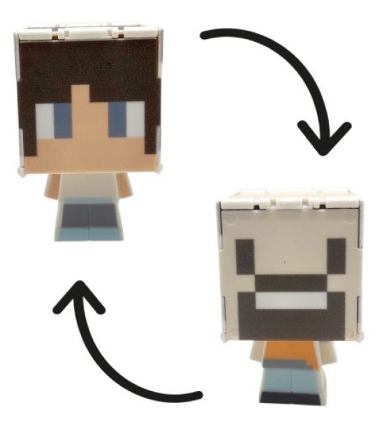 Герой-трансформер "Майнкрафт/MINECRAFT" (вид 10) в коробці