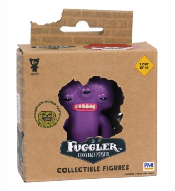 Колекційна фігурка "Fuggler/Фуглер" ФІОЛЕТОВИЙ СЕРДИТИЙ ПРИБУЛЕЦЬ, 7-8 СМ