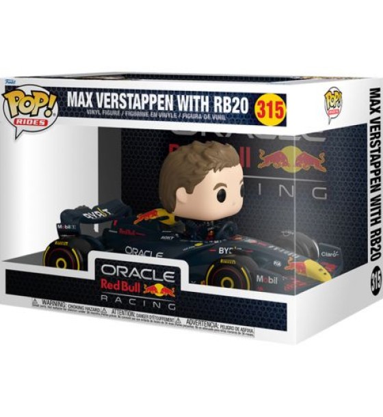 Ігрова фігурка Funko POP! Rides серії Формула-1 – Макс Ферстаппен з RB20