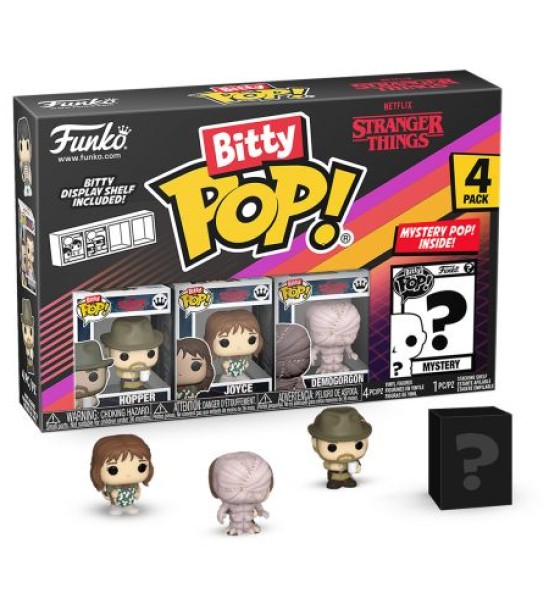 Набір ігрових фігурок BITTY POP! серії "Дивні дива" - ГОППЕР (4 фігурки в ас.)