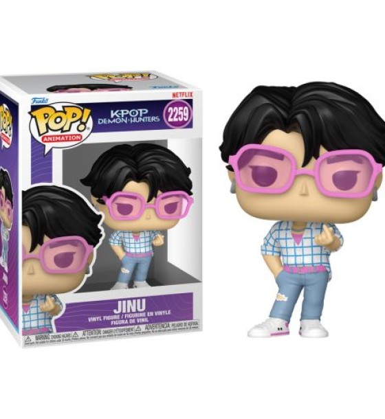 Ігрова фігурка FUNKO POP серії "Кейпоп-мисливиці на демонів" K-POP - ДЖІНУ (W/CH)