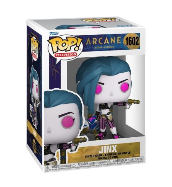 Ігрова фігурка Funko POP! серії Аркейн - Джинкс, АНІМЕ / ANIME