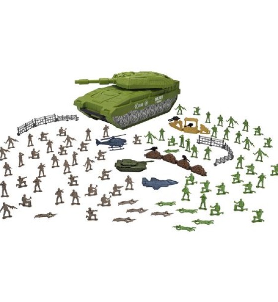 Ігровий набір Солдатики Chap Mei Tank Mission Bucket / Місія Танк