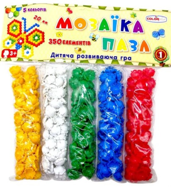 Мозаїка 350 деталей (укр. пакування)