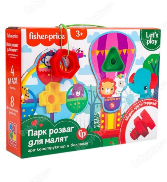 Настільна гра-конструктор "Парк розваг для малюків" (укр)