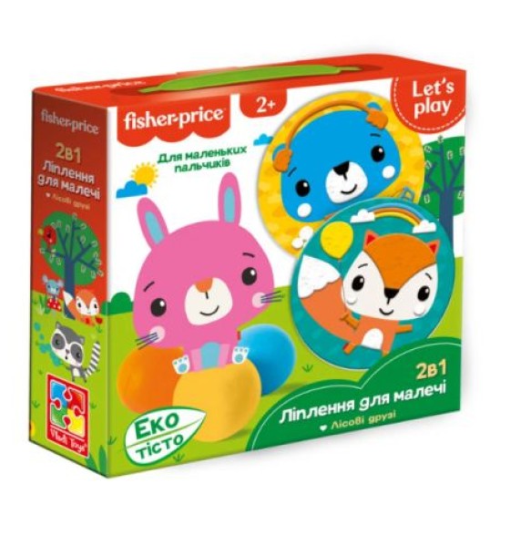Набір для творчості з екотістом Fisher Price "Лісові друзі"