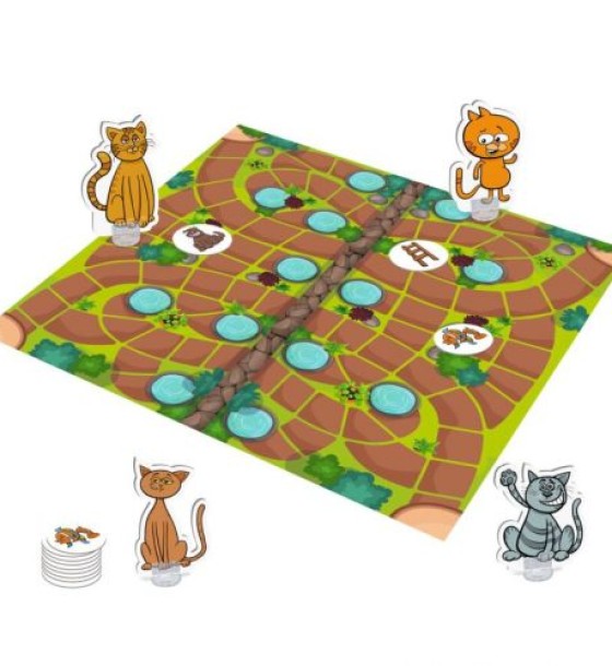 Гра настільна Vladi Toys маршрутна. Вусаті нишпорки (укр)