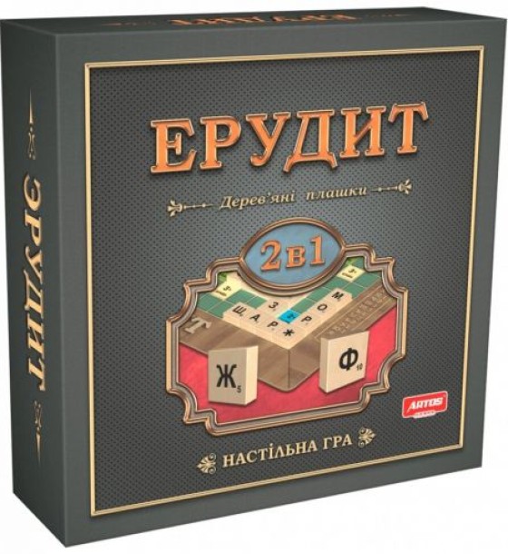 Настільна гра "Ерудит" укр