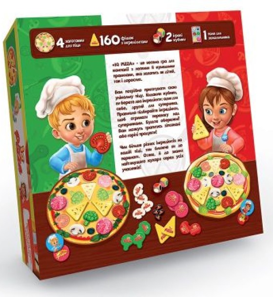 Настільна гра "IQ Pizza", укр