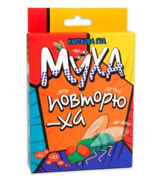 Настільна гра "Муха-повторюха" (укр)