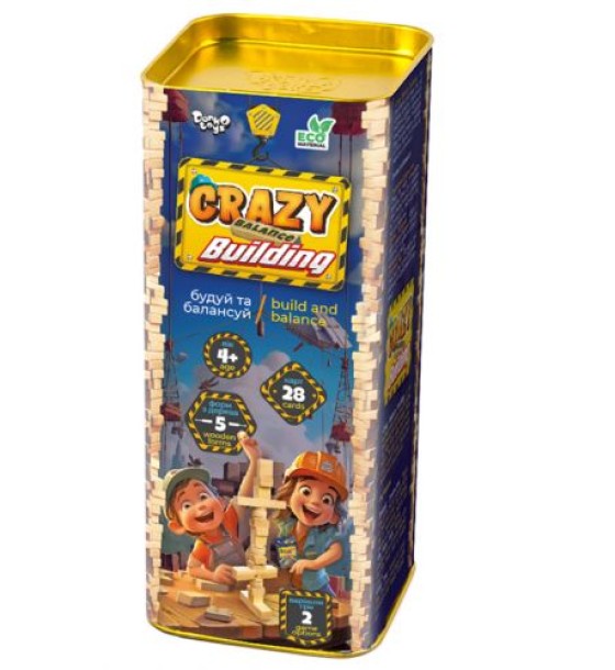Розвиваюча настільна гра "Crazy Balance Building"