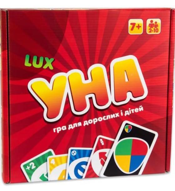 Настільна гра "УНА Lux", 2 колоди (укр)