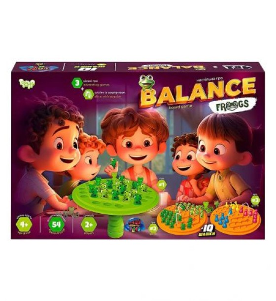 Розвиваюча настільна гра "Balance Frog", велика