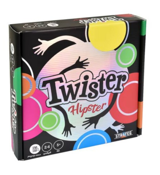 Розважальна гра "Twister-hipster", 5+