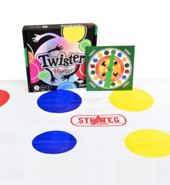 Розважальна гра "Twister-hipster", 5+