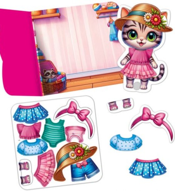 Гра розвиваюча Vladi Toys з липучками "Кошеня" VT1320-03