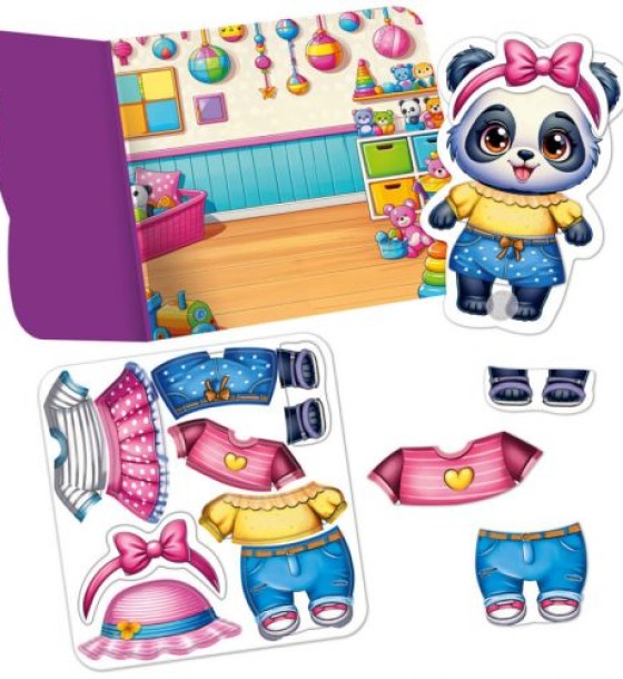 Гра розвиваюча Vladi Toys з липучками "Пандочка"
