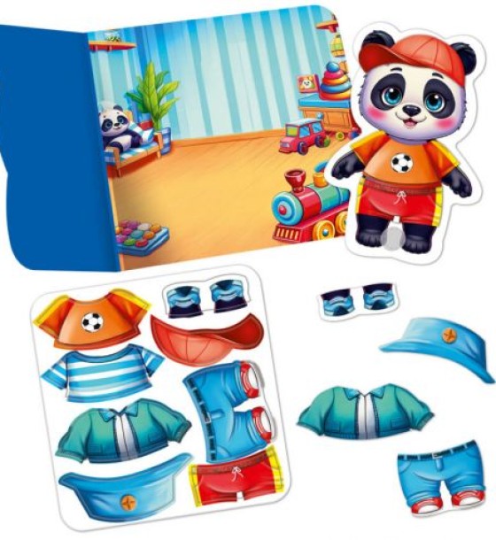 Гра розвиваюча Vladi Toys з липучками "Панда"
