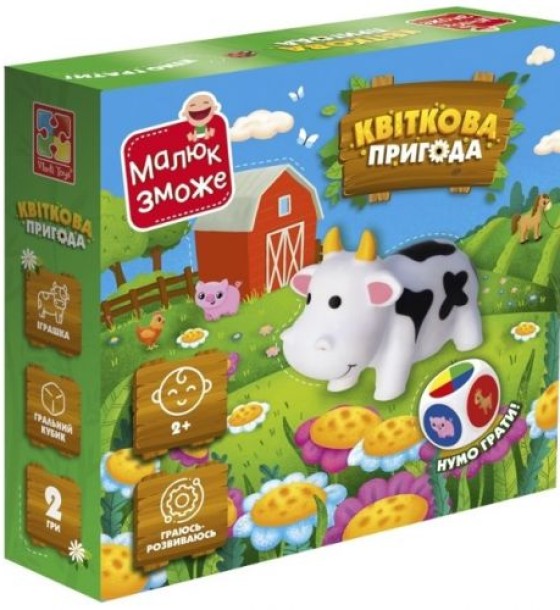 Гра настільна "Квіткова пригода" укр