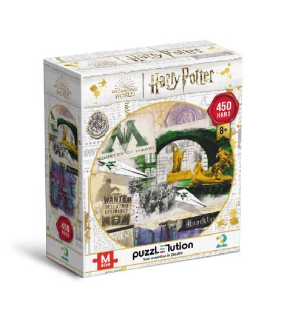 Пазл "Harry Potter. Міністерство магії та Алея Ноктерн", 450 ел