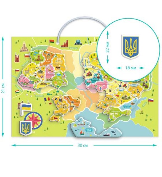 Магнітна мапа України