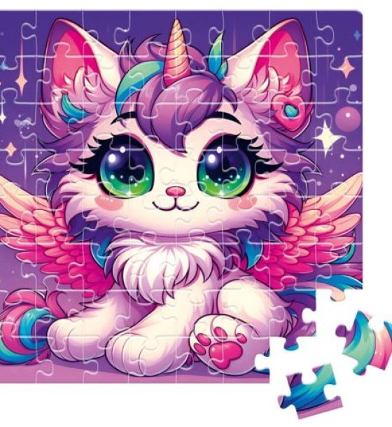 Пазли "De.tail. Казкове кошеня" 64 деталі