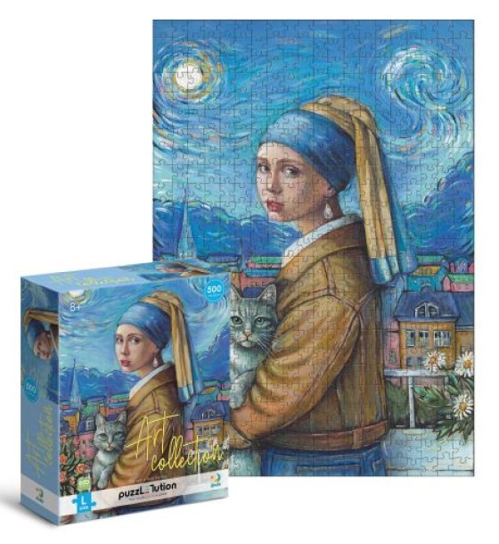 Пазл "Dodo Art. Дівчина з перловою сережкою" 500 ел