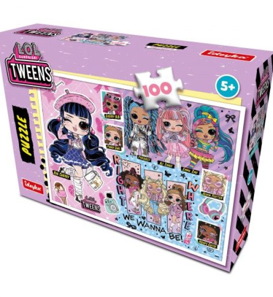 Пазли L.O.L. Surprise! Tweens Collection, 100 елементів