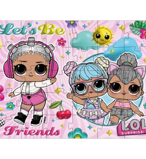 Пазли L.O.L Surprise! Lets Be Friends, 30 елементів