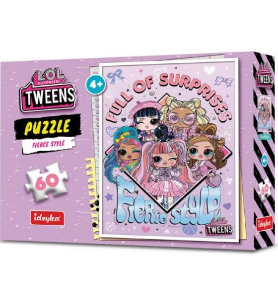 Пазли L.O.L. Surprise! Tweens Fierce Style, 60 елементів
