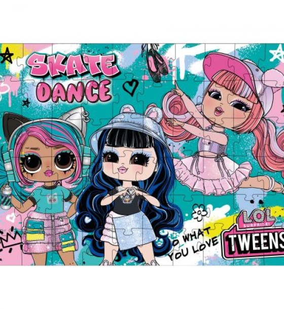 Пазли L.O.L. Surprise! Tweens Skate Dance, 60 елементів