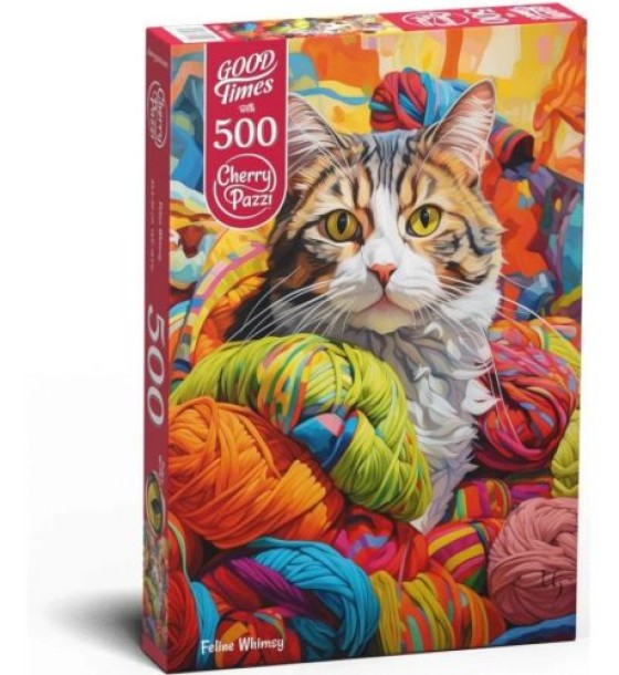 Пазли "Котяча примха", 500 елементів
