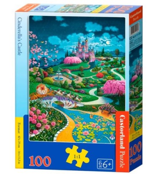 Пазли "Замок Попелюшки" 100 елементів