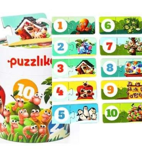 Пазли для малюків "Puzzlika: Мої друзі", 20 елем.