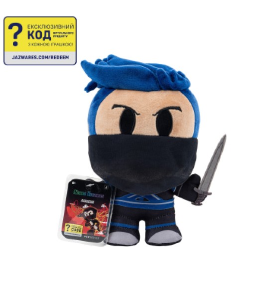 М'яка іграшка DevSeries Collector Plush Ninja Legends Assassin, 20см (CRS0006)