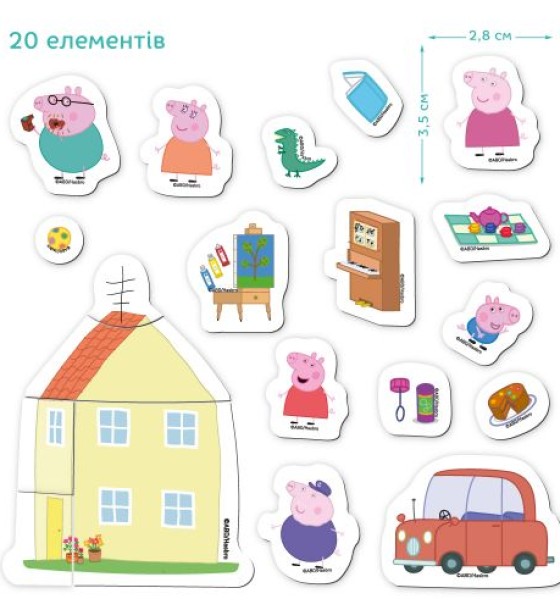 Магнітна гра "Дім Мрії. Pig"