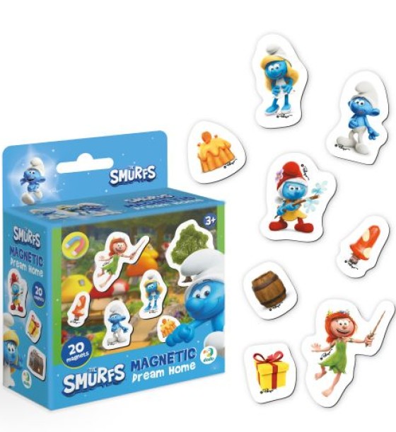Магнітна гра "Дім Мрії. The Smurfs Котедж Смурфетти"