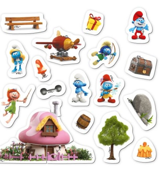 Магнітна гра "Дім Мрії. The Smurfs Котедж Смурфетти"