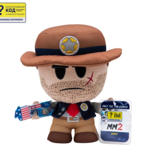 М'яка іграшка DevSeries Collector Plush Murder Mystery 2 Sheriff (CRS0010)