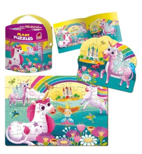 Настльна гра "максі пазл. Єдиноріг / Maxi Puzzles. Unicorns"