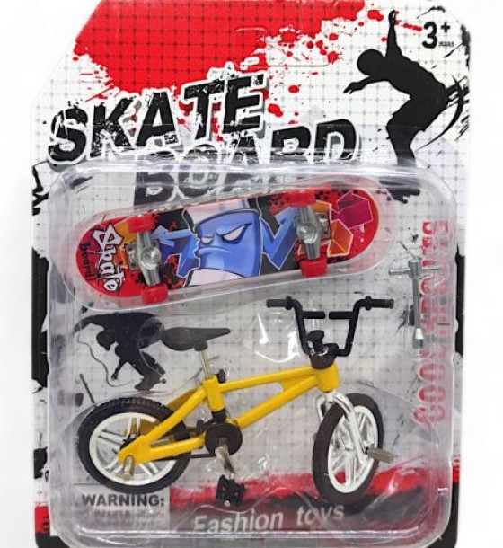 Ігровий набір "Fingerboard Skate + BMX"