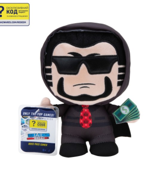 М'яка іграшка DevSeries Collector Plush Jailbreak Boss Pass Gamer (CRS0021)