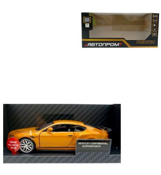 Машина мет. Bentley Continental GT Supersports