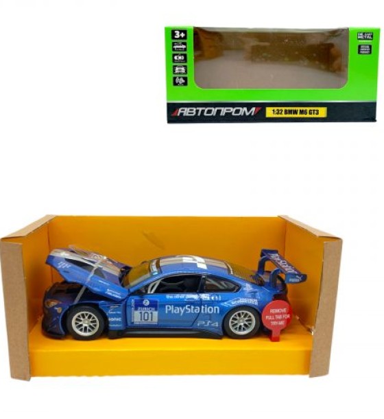 Машина мет. 1:32 BMW M6 GT3