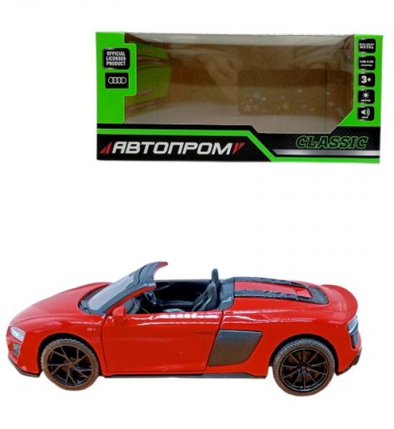 Машина мет. 1:32 Audi R8 Spdyer