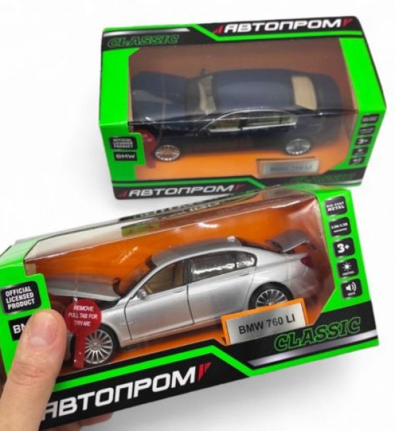 Машина мет. 1:34 BMW 760 LI
