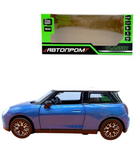 Машина мет. 1:28 MINI COOPER